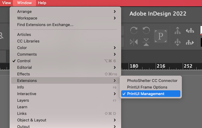 Create Design Templates in Adobe InDesign with the PrintUI Integration